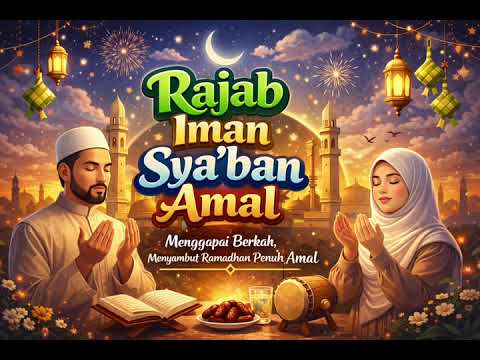Rajab Iman, Sha’ban Amal – Islamic Nasheed for Ramadan Preparation (Javanese Version)