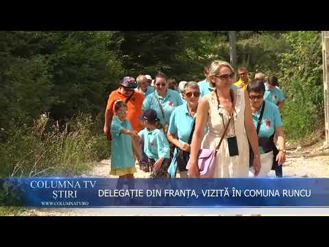 O DELEGAȚIE DIN FRANȚA SE AFLĂ ÎN VIZITĂ ÎN COMUNA RUNCU DIN JUDEȚUL DÂMBOVIȚA