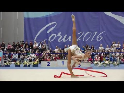 Alexandra Soldatova - Ribbon(All-around) RCh2016, Sochi