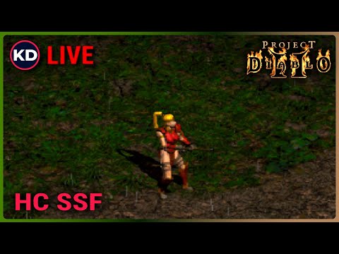 [PD2 HC SSF] 100 Pit Runs Continues | First Time HC! | !discord !runewizard !gear