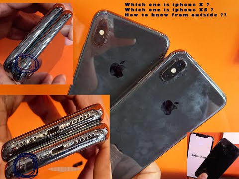 How to identify iphone X or iphone XS ! Outside Different Between iphone x and xs