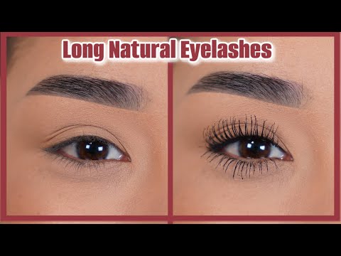 How To Apply Mascara | Long Natural Eyelashes