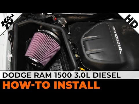Dodge Ram 1500 3.0L Diesel [#63-1571] Air Intake Installation
