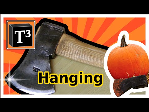 Hanging A Hatchet ▪ Halloween Decoration Restoration