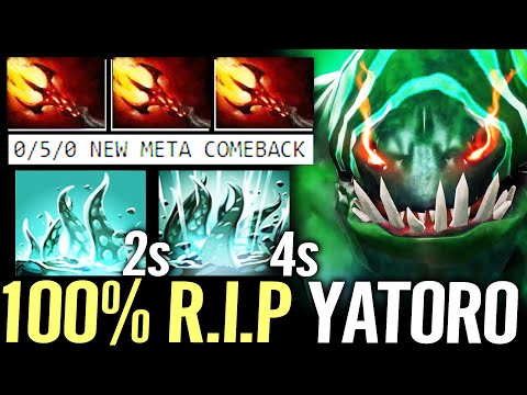 🔥 Tidehunter Dagon + Shard vs YATORO — NEW META 0/5/0 Comeback Max Magic Nuker Dota 2 Pro