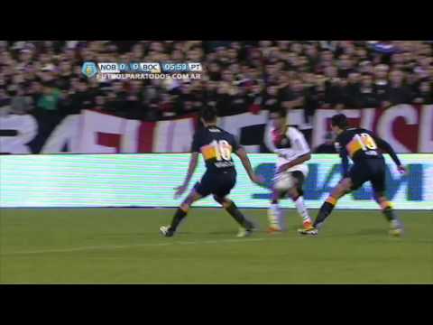 Gol Cruzado. Newell's 1 Boca 0. Torneo Final 2013. Fecha 15. Fútbol Para Todos.
