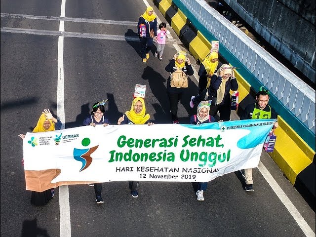 Meriahnya Hari Kesehatan Nasional