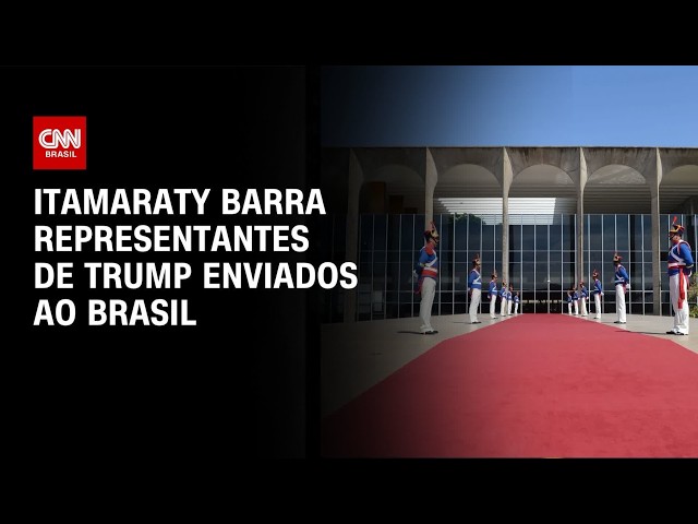 Itamaraty nega vistos e barra "missão eleitoral" do governo Trump no Brasil | BOLETIM CNN