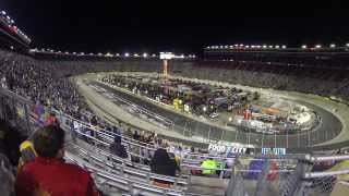preview picture of video 'GoPro Hero 3 - Nascar Sprintcup Bristol Speedway 16 Mars 2014'