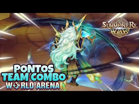 Pontos Team Combo in World Arena Ep. 3 - Summoners War