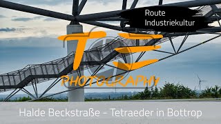 Route Industriekultur Kapitel 2 - Die Halde Beckstraße, Tetraeder in Bottrop
