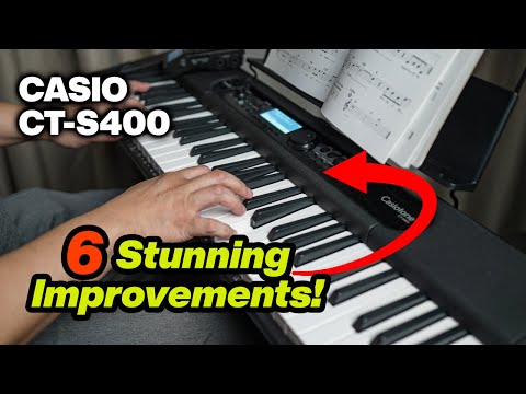 Casio CT-S400 Sintezatorius su akompanimentu