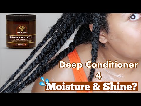DEEP CONDITIONING DRY HAIR w/ AS I AM Hydration...