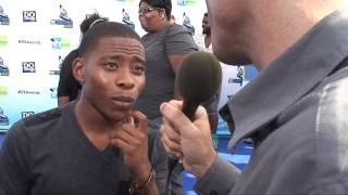 Carlon Jeffery (Rapper & A.N.T Farm) Interview By Ken Spector at 2012 VH1 Do Something Awards