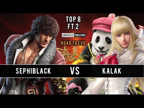 Brussels Challenge - Road to Evo Top 4 : Sephiblack(Miguel) Vs. Kalak(Panda&Lili)