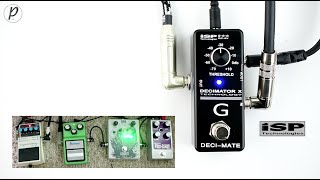 ギター ISP DECI-MATE MICRO DECIMATOR PEDAL ISP Technologies DECI-MATE G Micro Decimator Noise Reduction