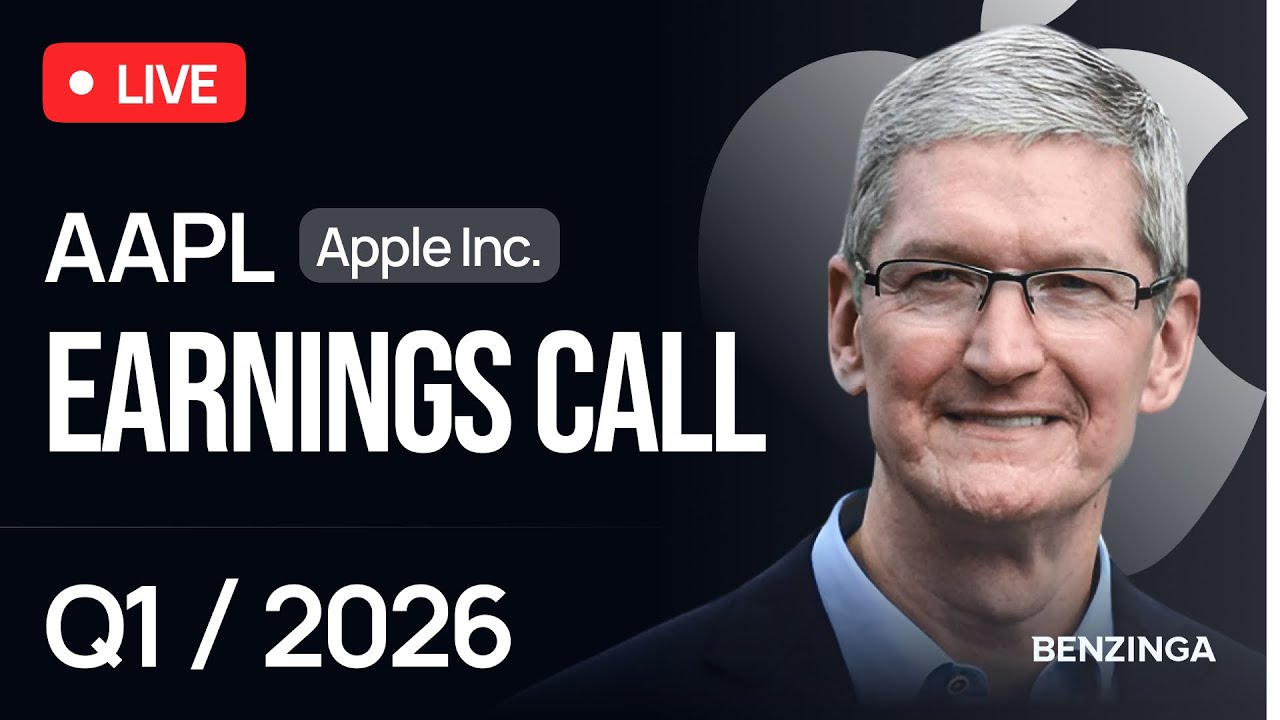 Apple Q1 FY26 Earnings Call | $AAPL | 🔴 WATCH LIVE - YouTube