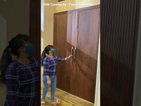 Glass & Wood Panel Door