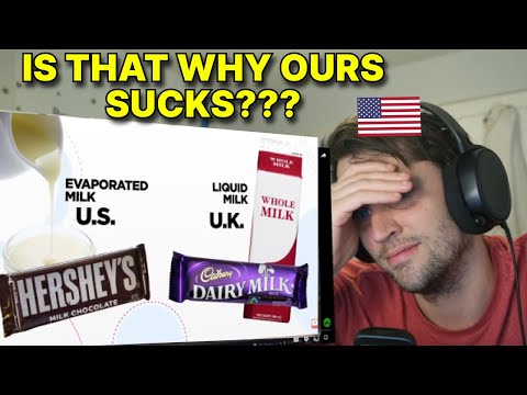 American reacts to Why Europeans HATE American Chocolate