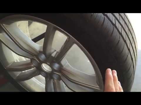 Tesla Tire Repair & Model S Coil Suspension Quick Tour