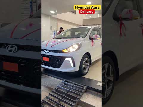 Hyundai Aura Delivery #discount #aura