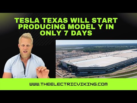 Tesla TEXAS will start producing Model Y in ONLY 7 days