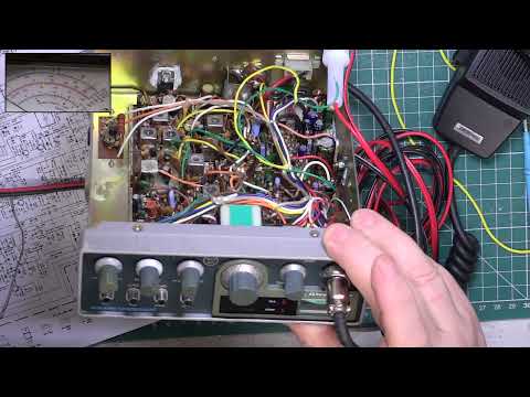 Midland 4001 CB27/81 UK FM CB radio -  repair & realignment