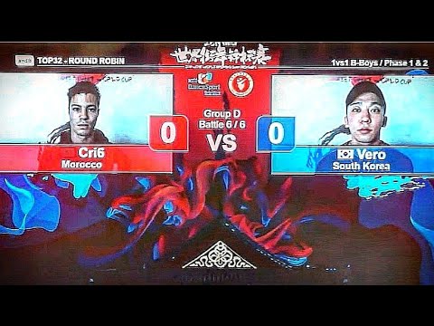 VERO VS CRI6 | TOP 32🔥| 2019 WDSF World Breaking Championships