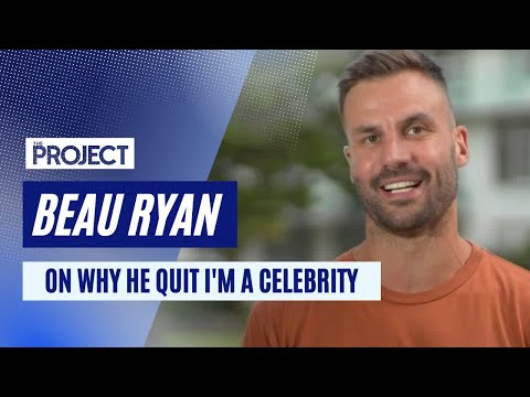 Beau Ryan On Why He Quit I'm A Celebrity Get Me Out Of Here Australia