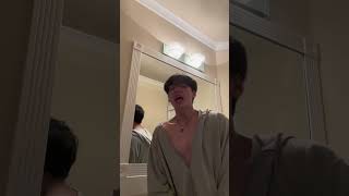 Take Me To Church from my bathroom #coversong #singer #singing #cover #sing #viral #hozier
