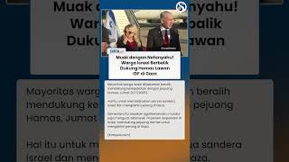 Muak Dengan Netanyahu! Warga Israel Zionis Berbalik Dukung Hamas di Gaza