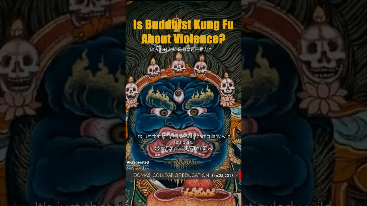 Is Buddhist Kung Fu About Violence? （Khenpo Sodargye）