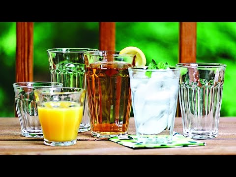 Duralex Picardie Drinking Glasses Set Unboxing and Review