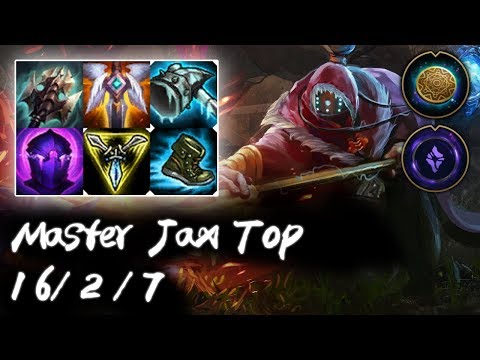 Master Jax Top vs Vladimir | Korea High Elo Replays