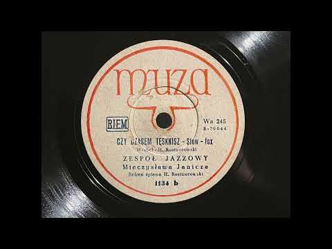 1948 HENRYK ROSTWOROWSKI - Czy Czasem Tęsknisz MUZA 10" 1134