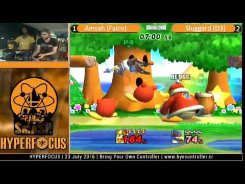 Hyperfocus - Amsah (Falco, Sheik) vs Sluggard (Dedede) | Singles (W) Semifinals