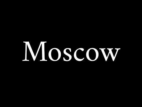 How to Pronounce Moscow (CORRECTLY)