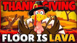 🦃 Thanksgiving Freeze Dance 🦃 Floor is Lava 🦃 Brain Break 🦃