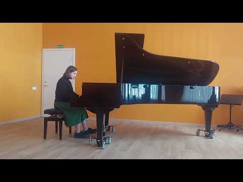 J.S.Bach. Dvibalsė invencija a-moll, atl. Austėja Kazlauskaitė 7kl.