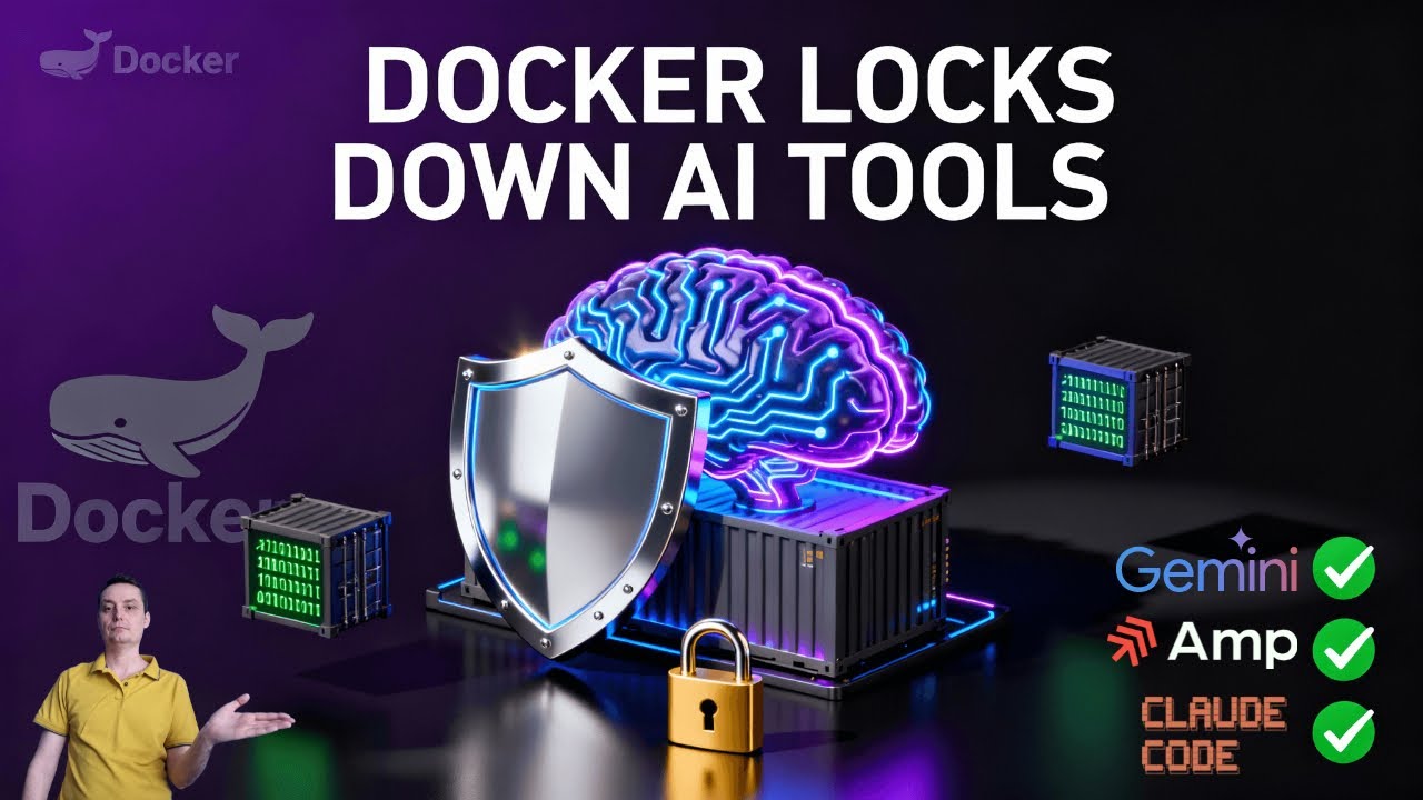 Run AI Tools Safely with Docker! (Amp, Factory AI, Gemini & More)