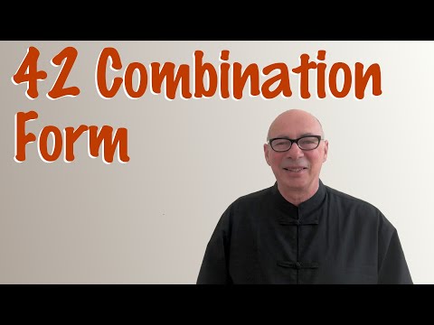 Combination 42 Form Tai Chi Rear View - English Narration