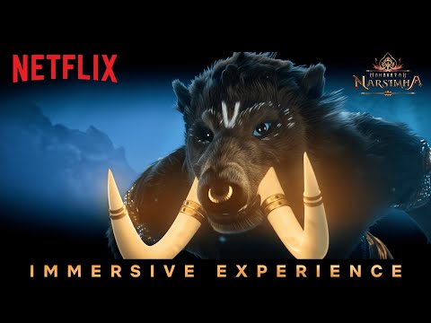 Lord Vishnu’s GLORIOUS Entry in His Varaha Avatar | Mahavatar Narsimha | Netflix India