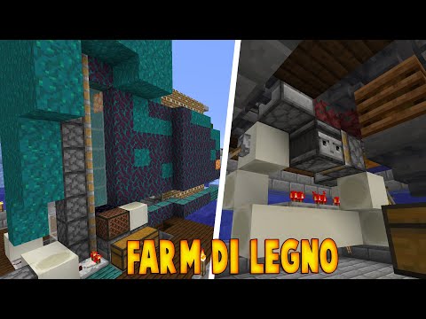 Minecraft ITA ep 38 - Farm di Legno Completamente Automatica