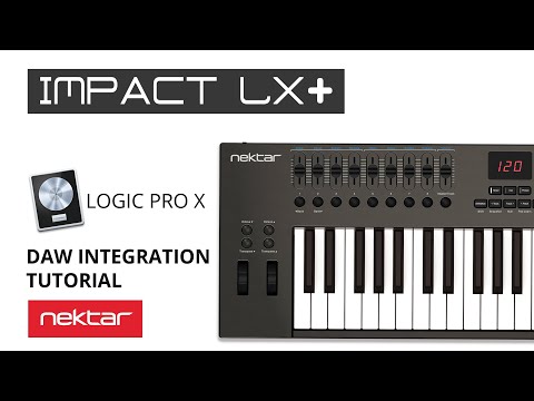 Nektar Impact LX+ Tutorial - Logic Pro X DAW Integration