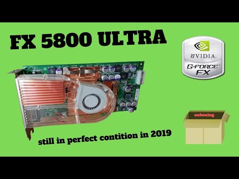 FX 5800 ultra unboxing
