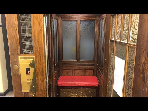 Amazing 1914 OTIS Elevator (mod) by AAS at office building, Berlin-Halensee