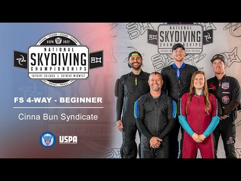 Cinna Bun Syndicate, 2022 USPA National Skydiving Championships, FS 4-way Beginner
