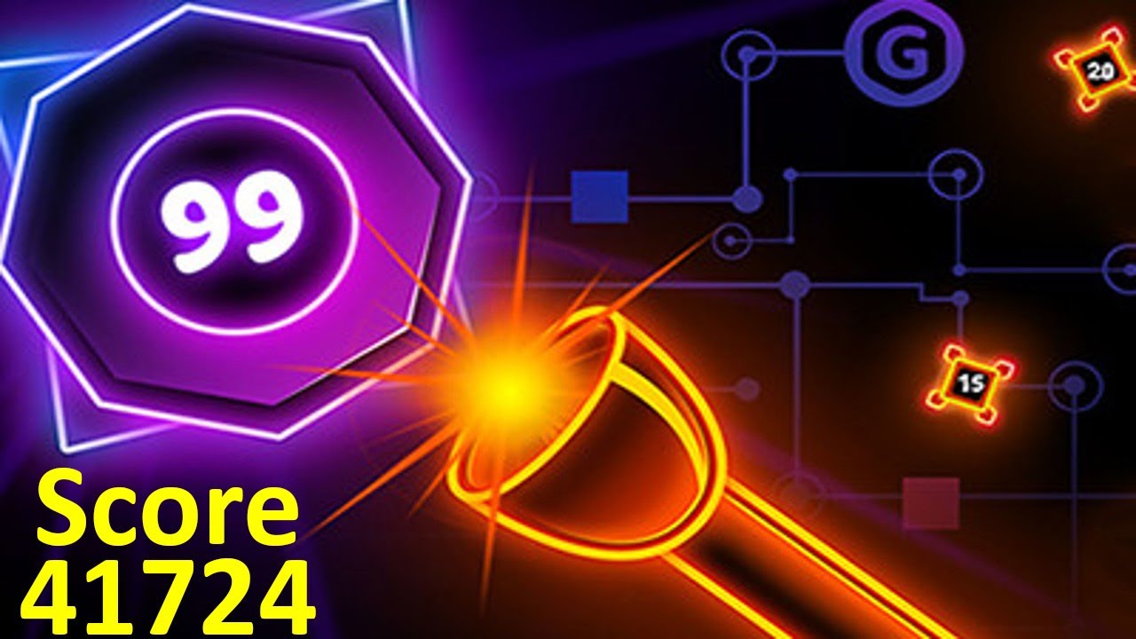 Neon Blaster (Gamee) Score 41724