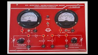 PN Junction Diode Experiment  Forward  bias and Reverse bias Characteristics Class 12 physics