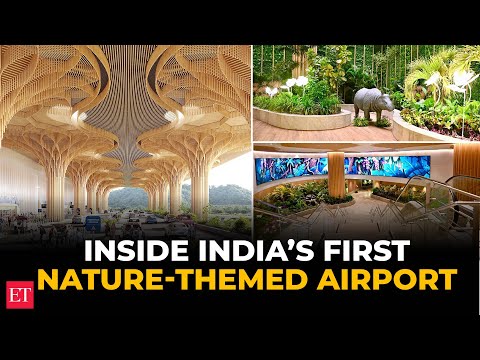 Guwahati’s New Airport Terminal: Nature-Themed Design, Orchid Columns & a Sky Forest